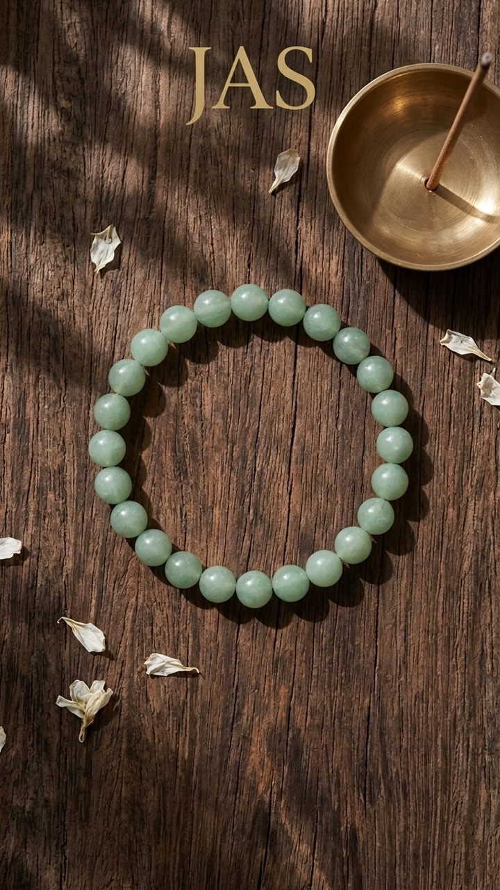 Green Aventurine Bracelet 8mm – The Stone of Opportunity