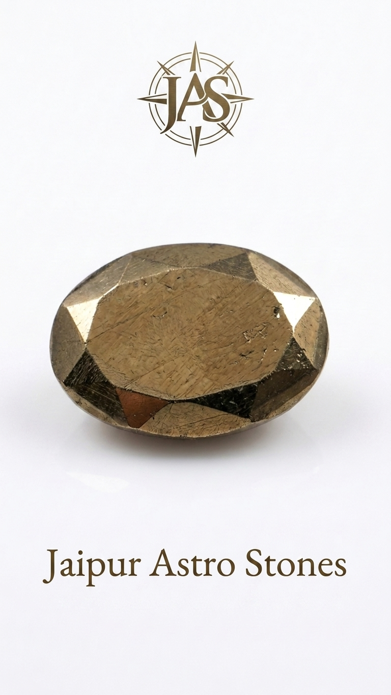 Natural Pyrite Stone 7.90 Carat (With Certificate)