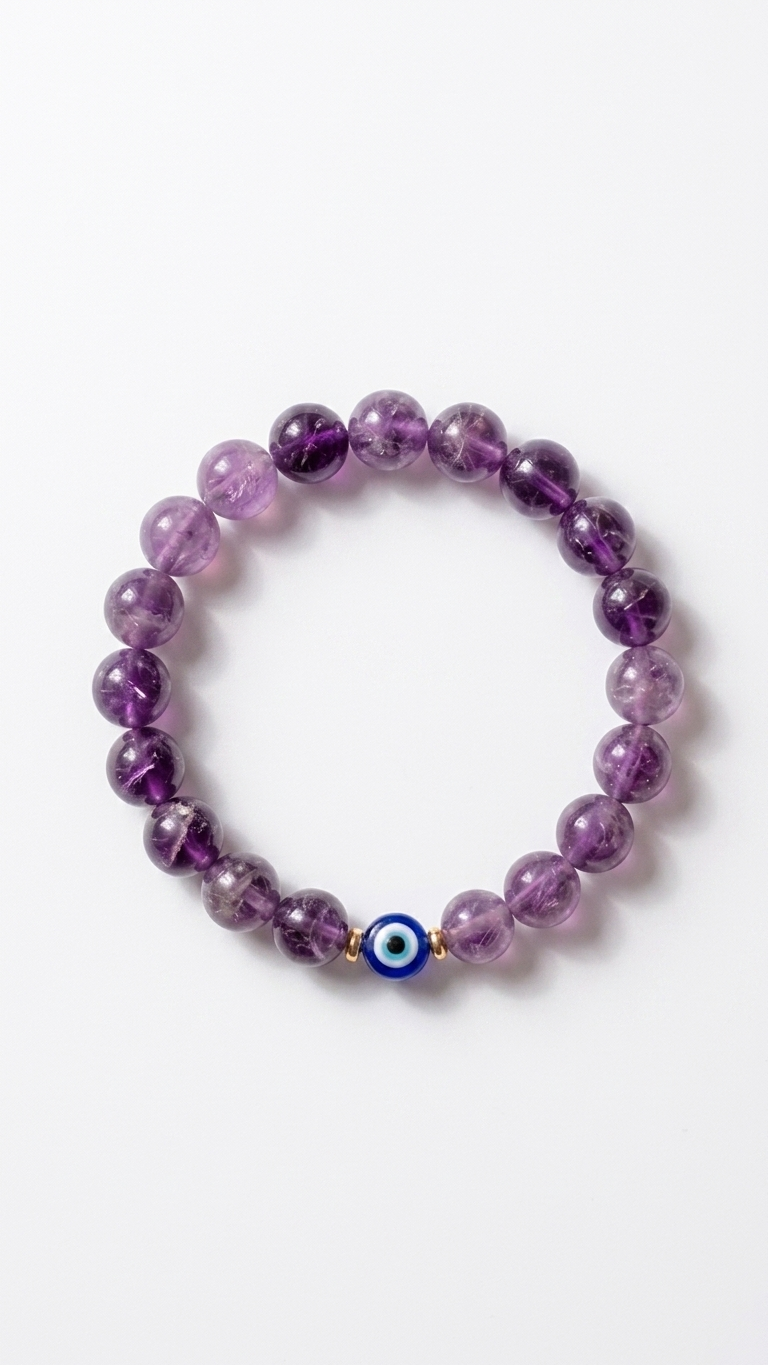 Amethyst Bracelet 8mm