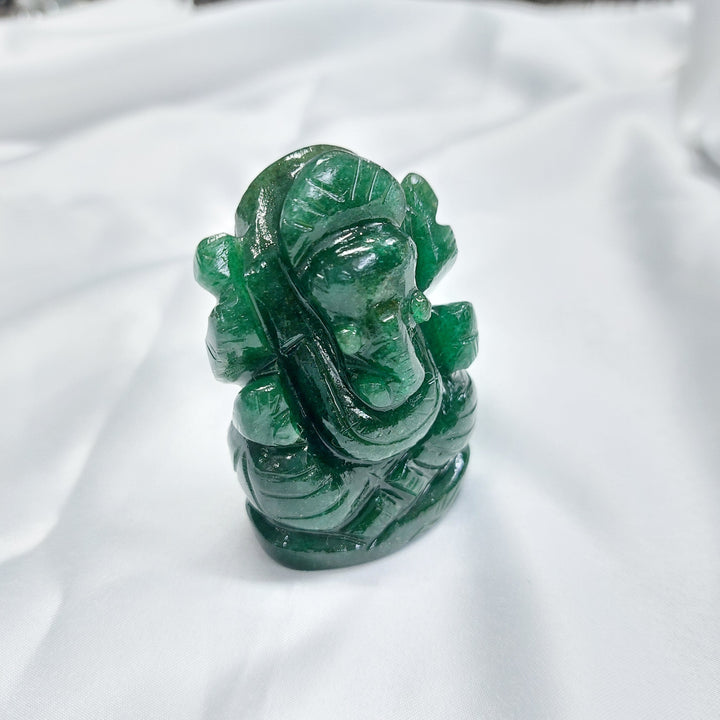 GREEN JADE LORD  GANESH
