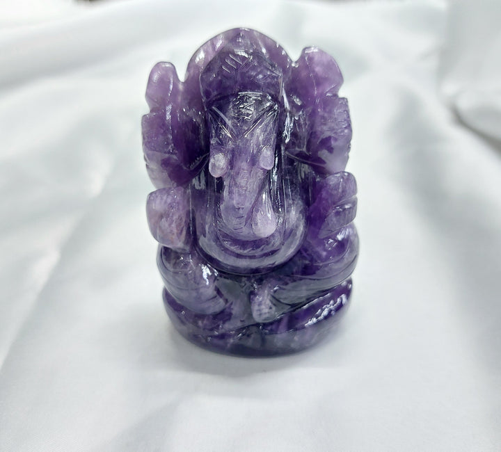 NATURAL AMETHYST BIG GANESH anxiety relief