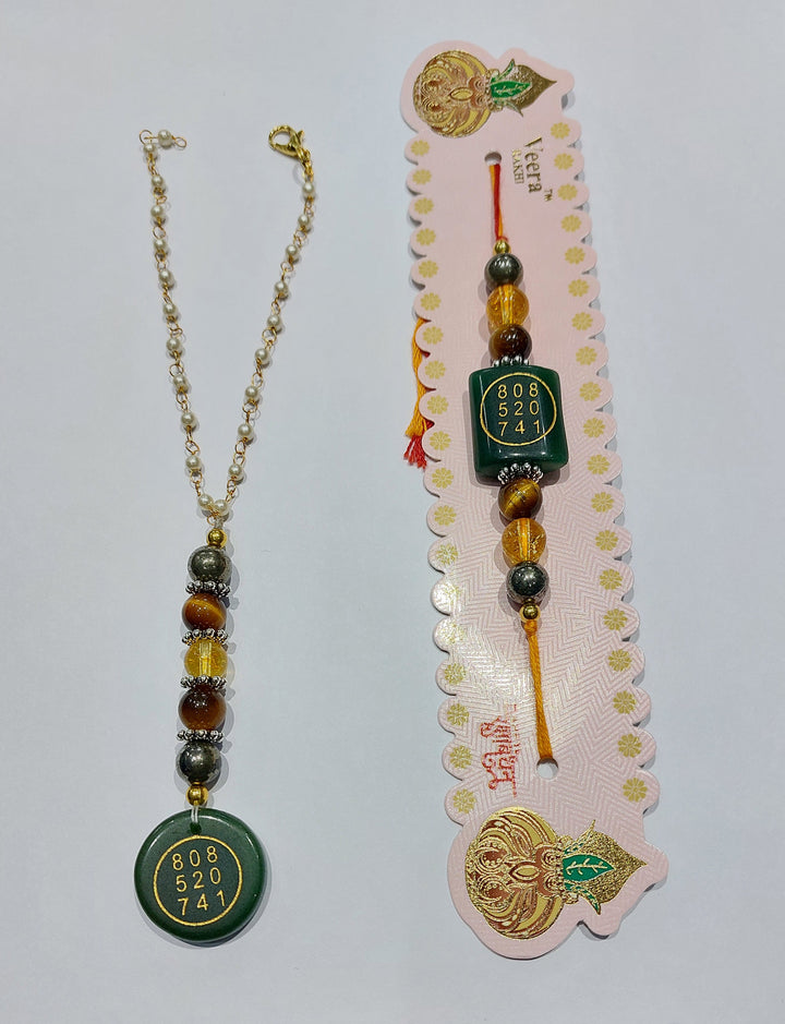 ZIBU COIN AND MONEY MAGNET COMBINATION RAKHI