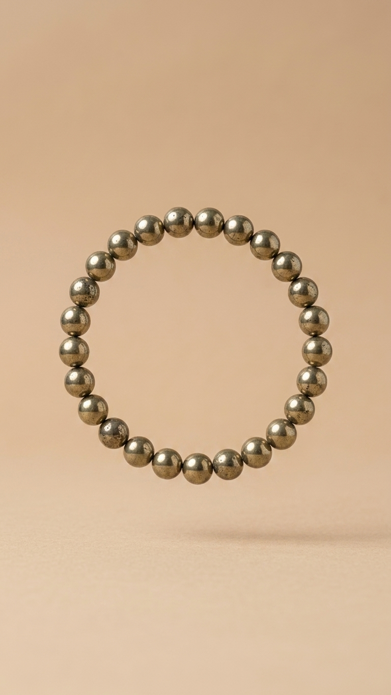 Pyrite Bracelet 8mm