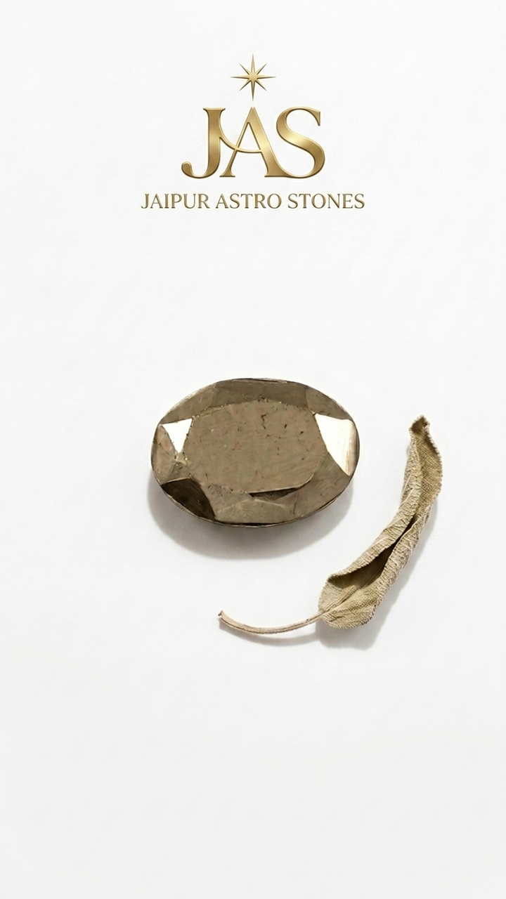 Natural Pyrite Stone 8.30 Carat (With Certificate)