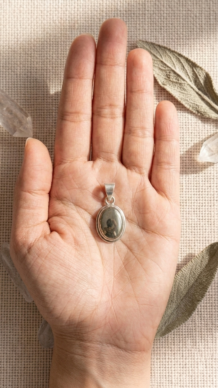 Pyrite Polish Pendant