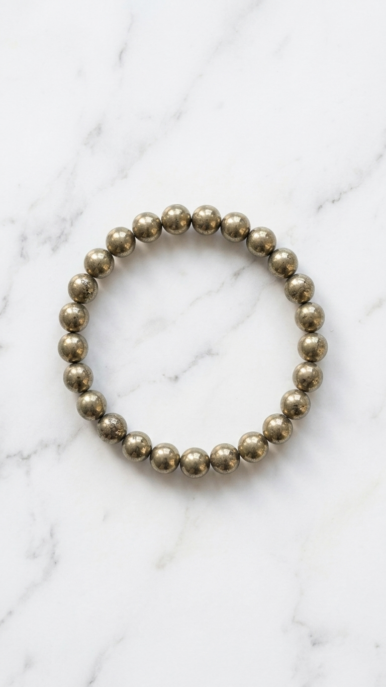 Pyrite Bracelet 8mm