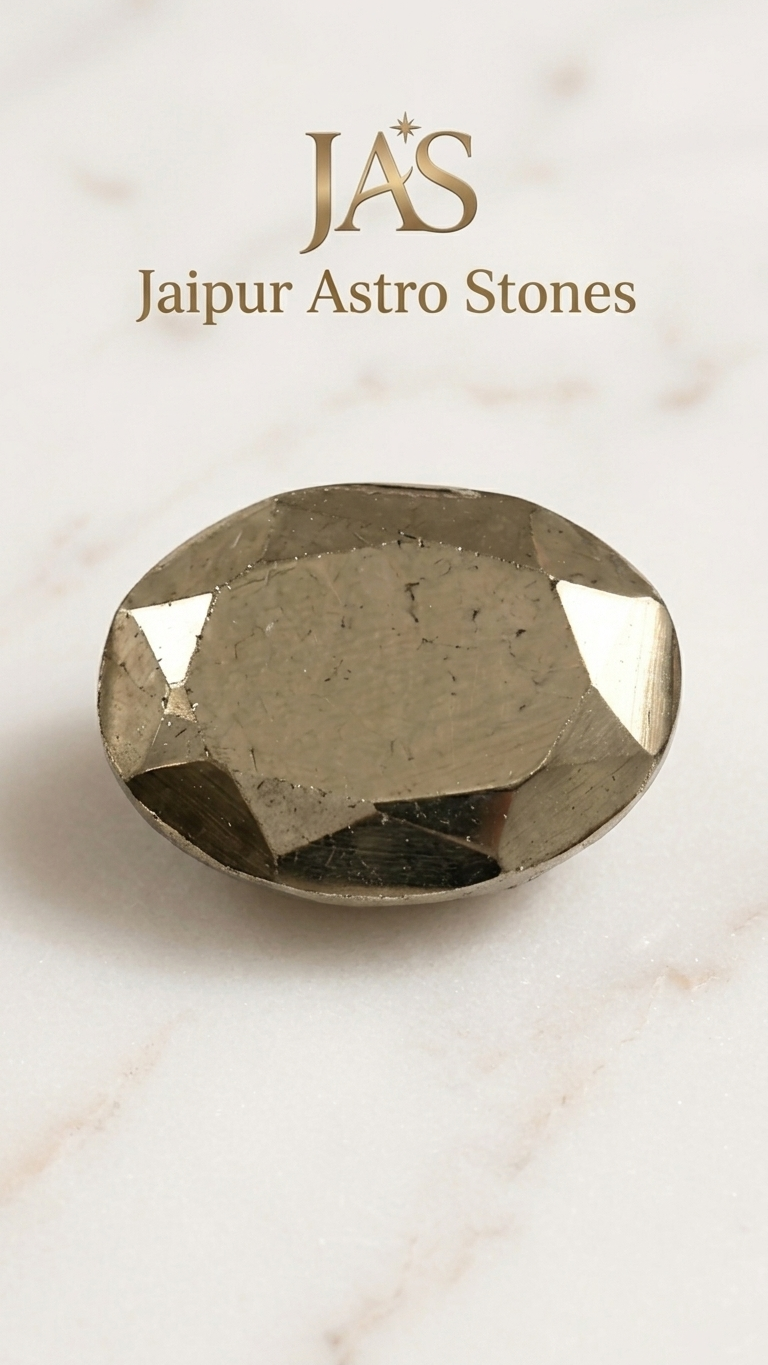 Natural Pyrite Stone 8.30 Carat (With Certificate)