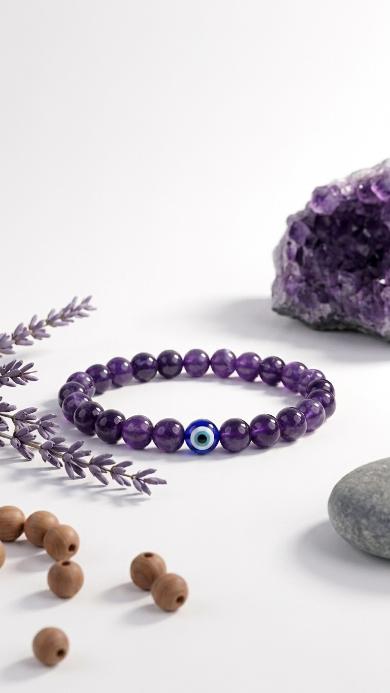 Amethyst Bracelet 8mm