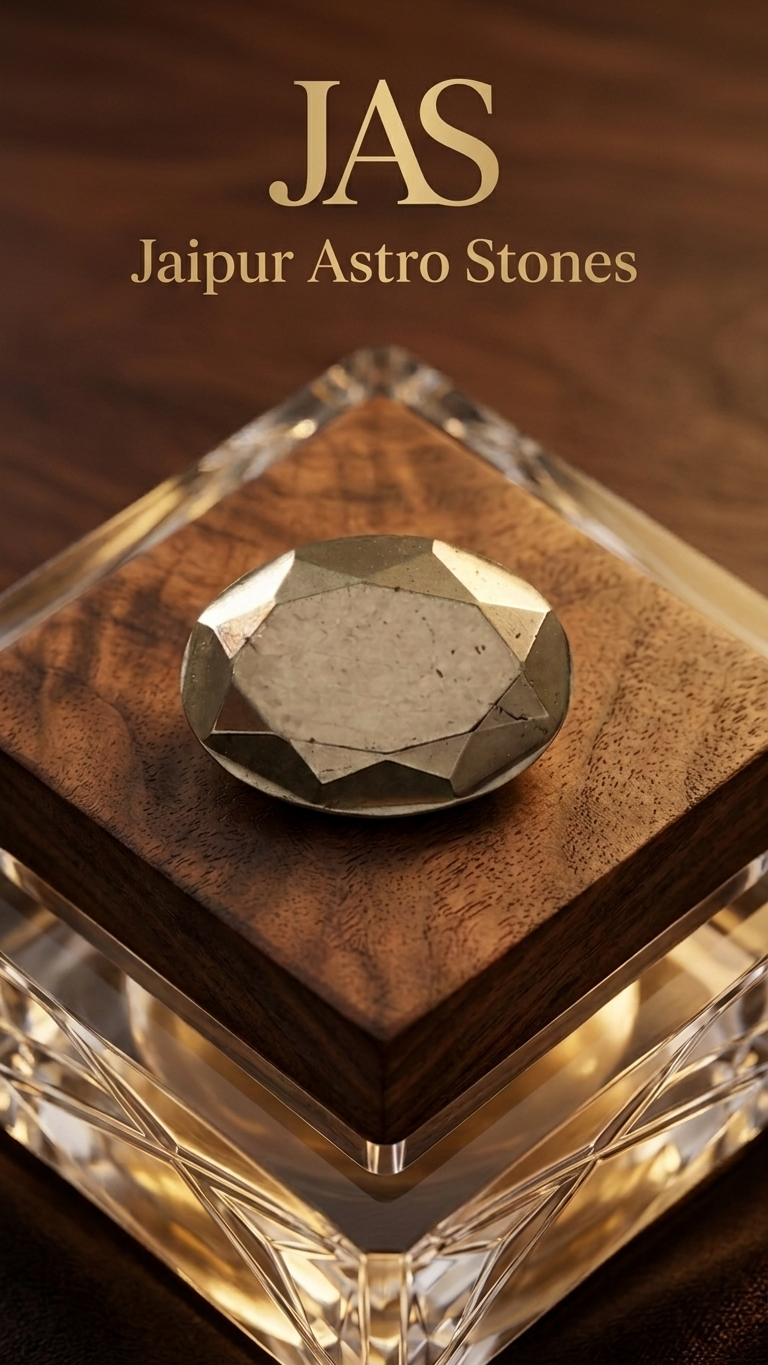 Natural Pyrite Stone 7.85 Carat (With Certificate)