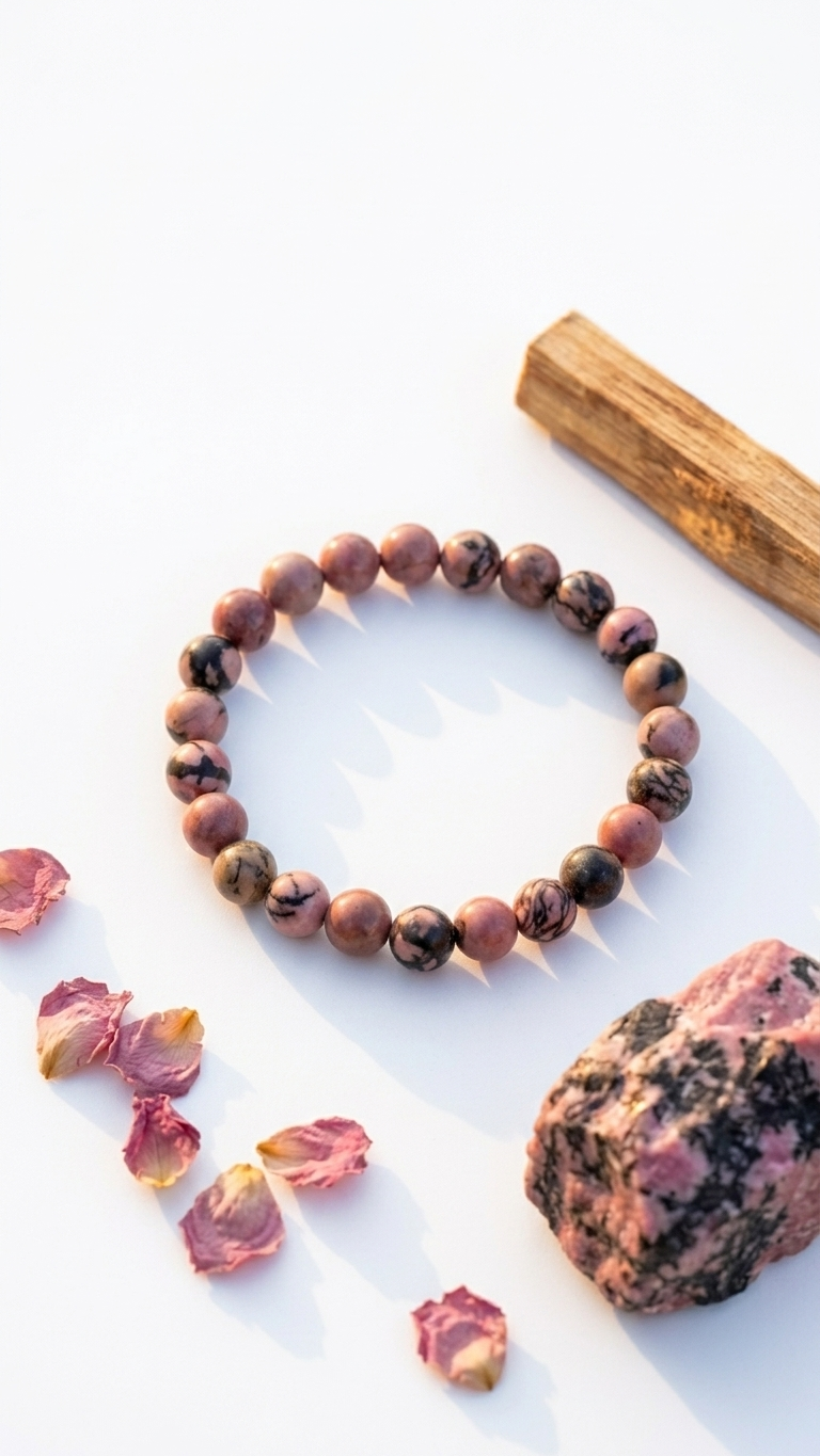 Rhodonite Bracelet 8mm