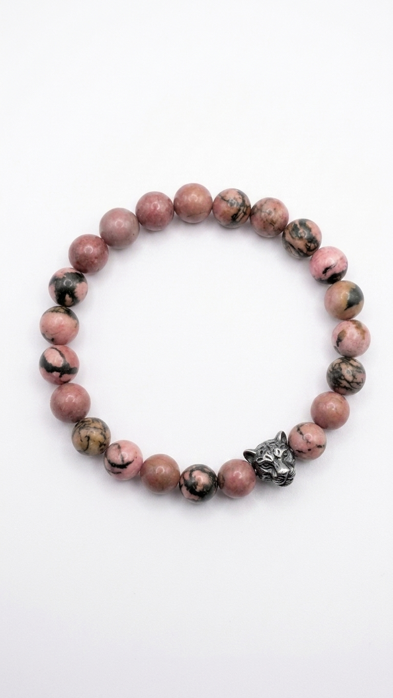 Rhodonite Bracelet 8mm