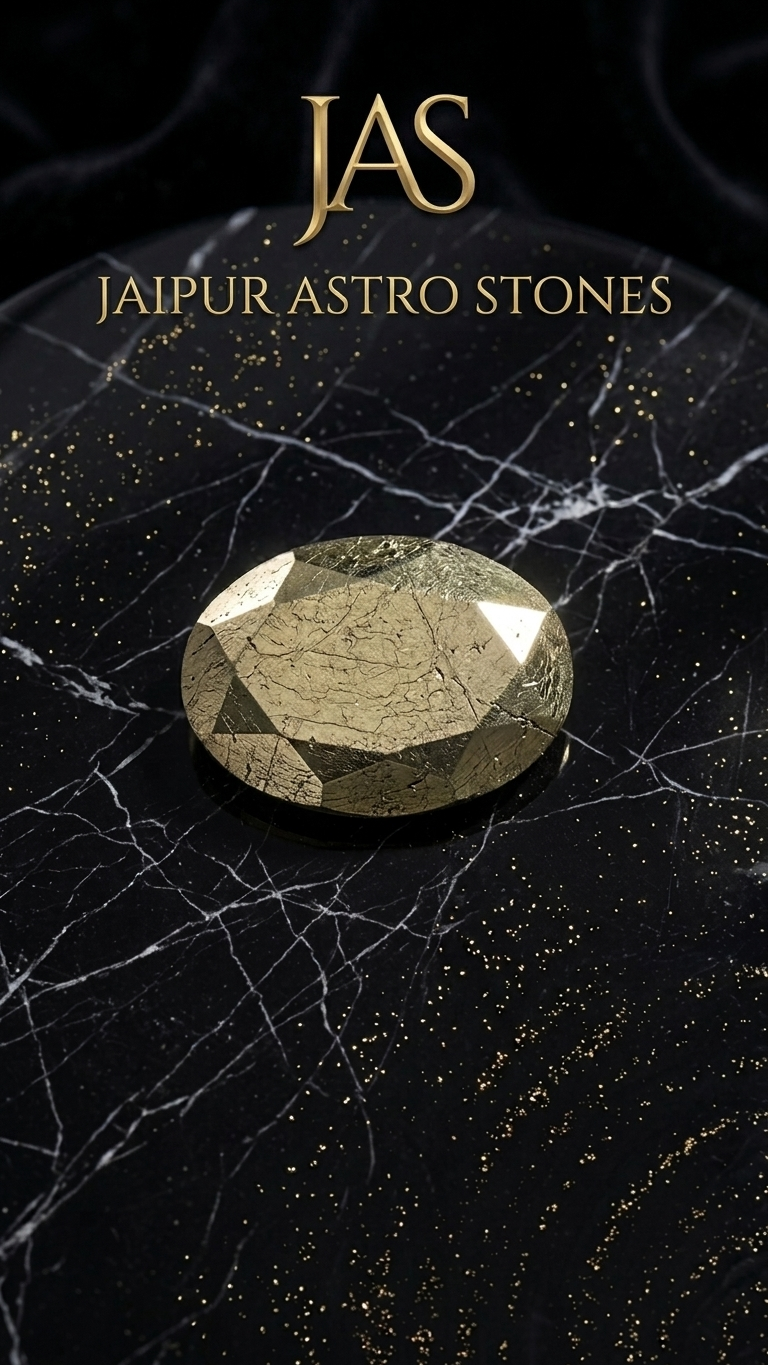 Natural Pyrite Stone 7.85 Carat (With Certificate)