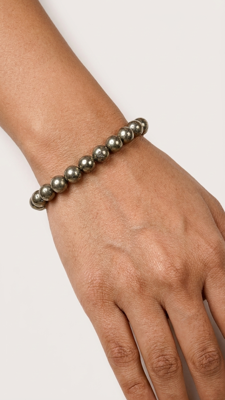 Pyrite Bracelet 8mm