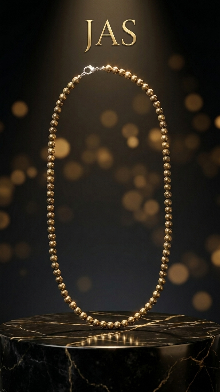 Natural Pyrite Necklace