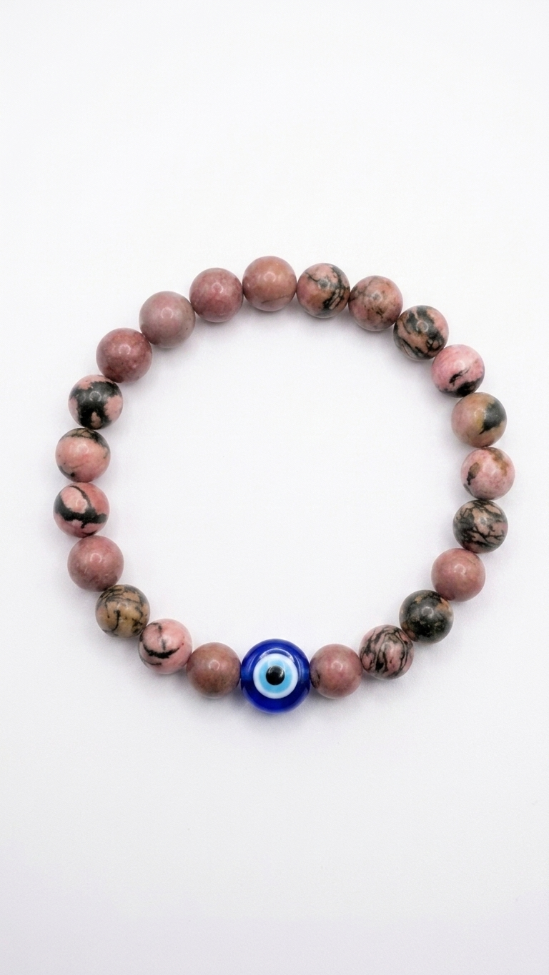 Rhodonite Bracelet 8mm