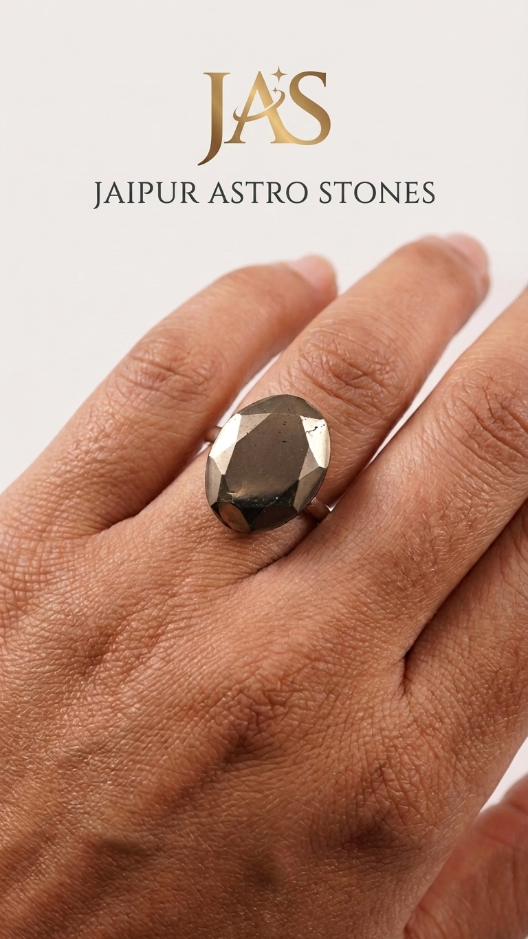 Natural Pyrite Stone 7.85 Carat (With Certificate)