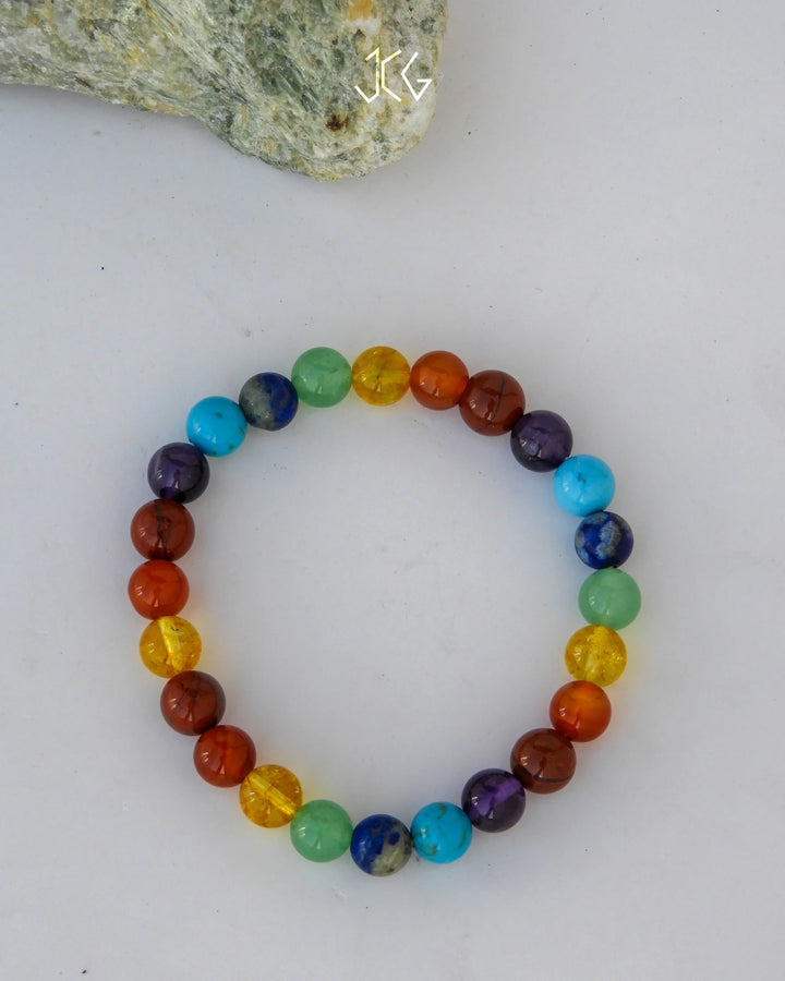 7 Chakras Bracelet 8mm