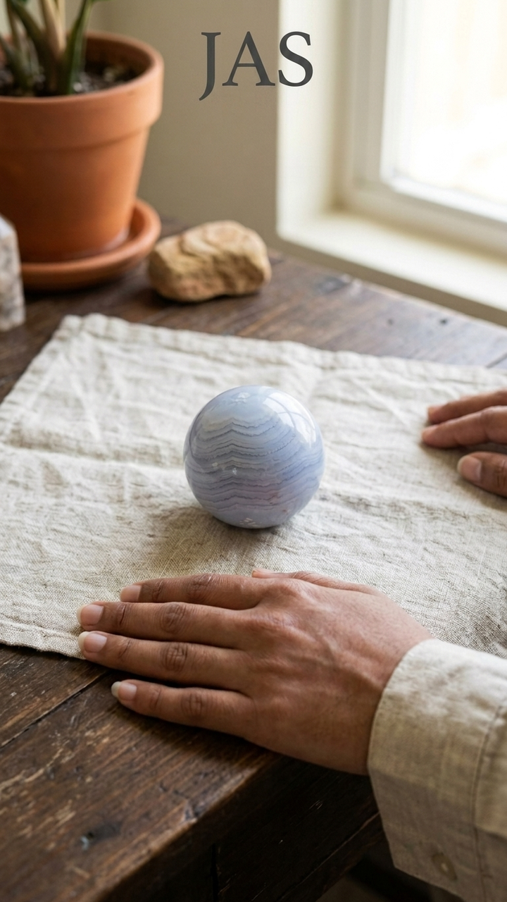 Angelite Sphere