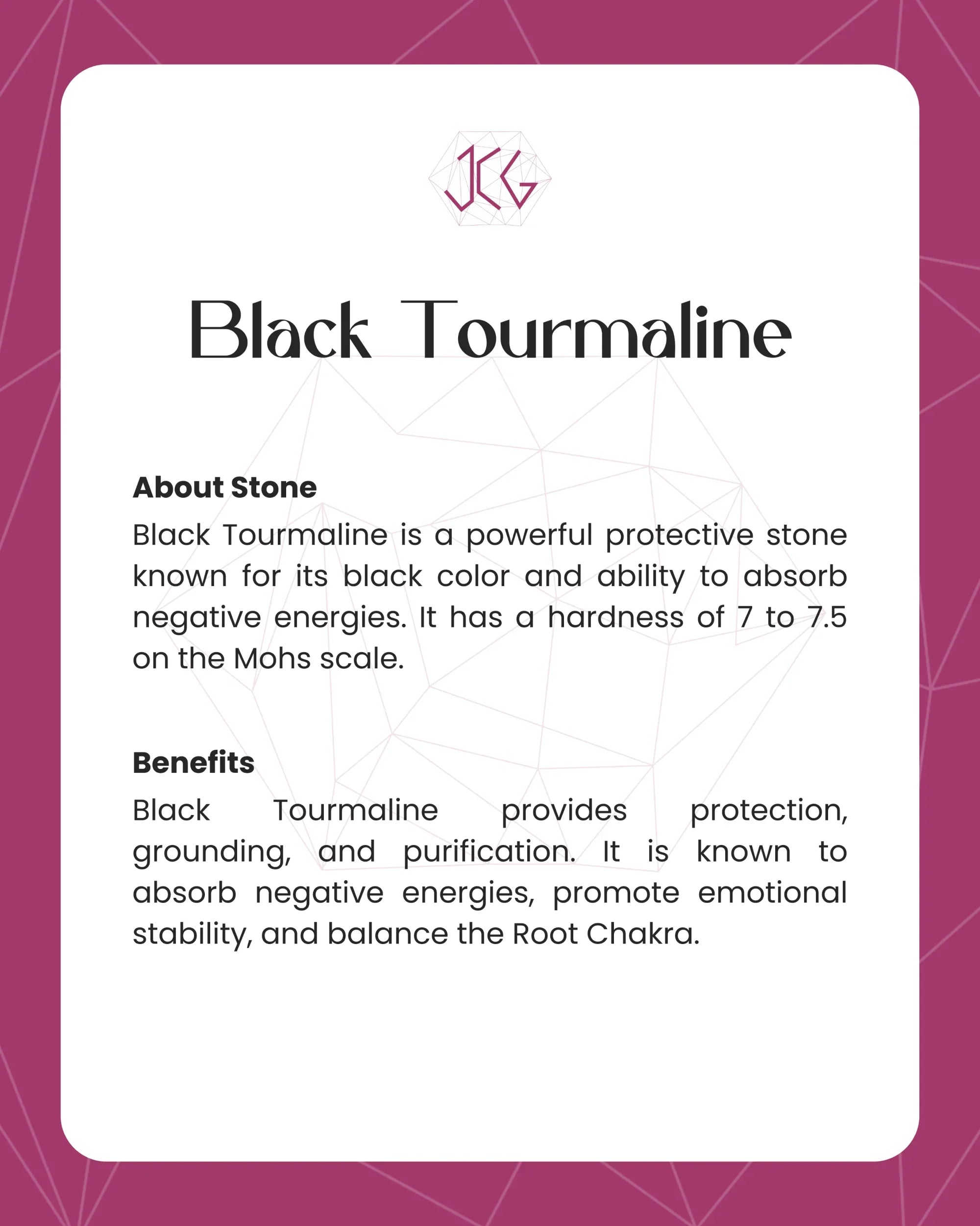 Black Tourmaline Bracelet 8mm