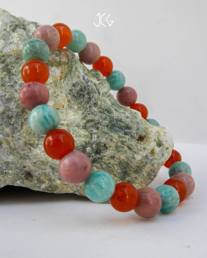 Cancer (Karka) Zodiac Sign Bracelet 8mm