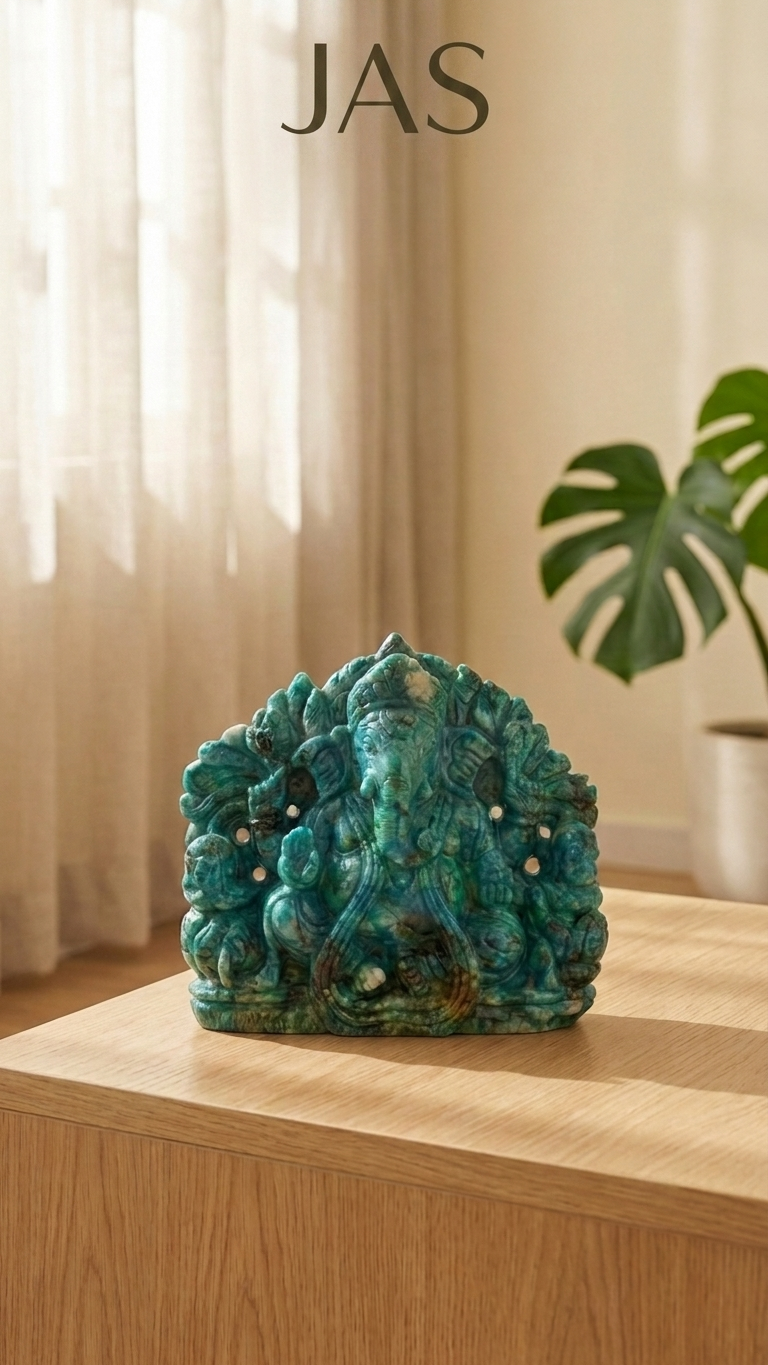 Chrysocolla Ganesha