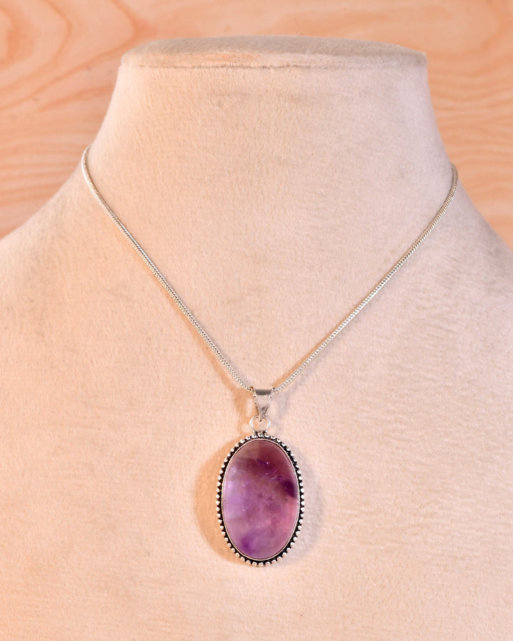 NATURAL AMETHYST  PENDANT anxiety relief