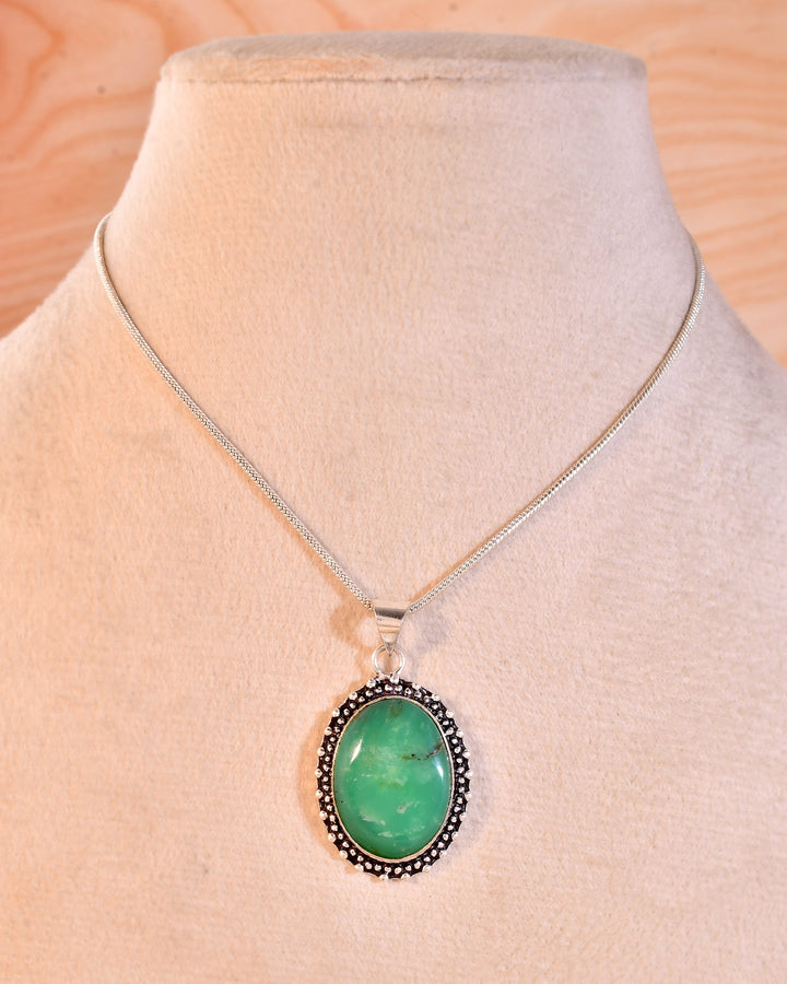 Natural Chrysoprase PENDANT