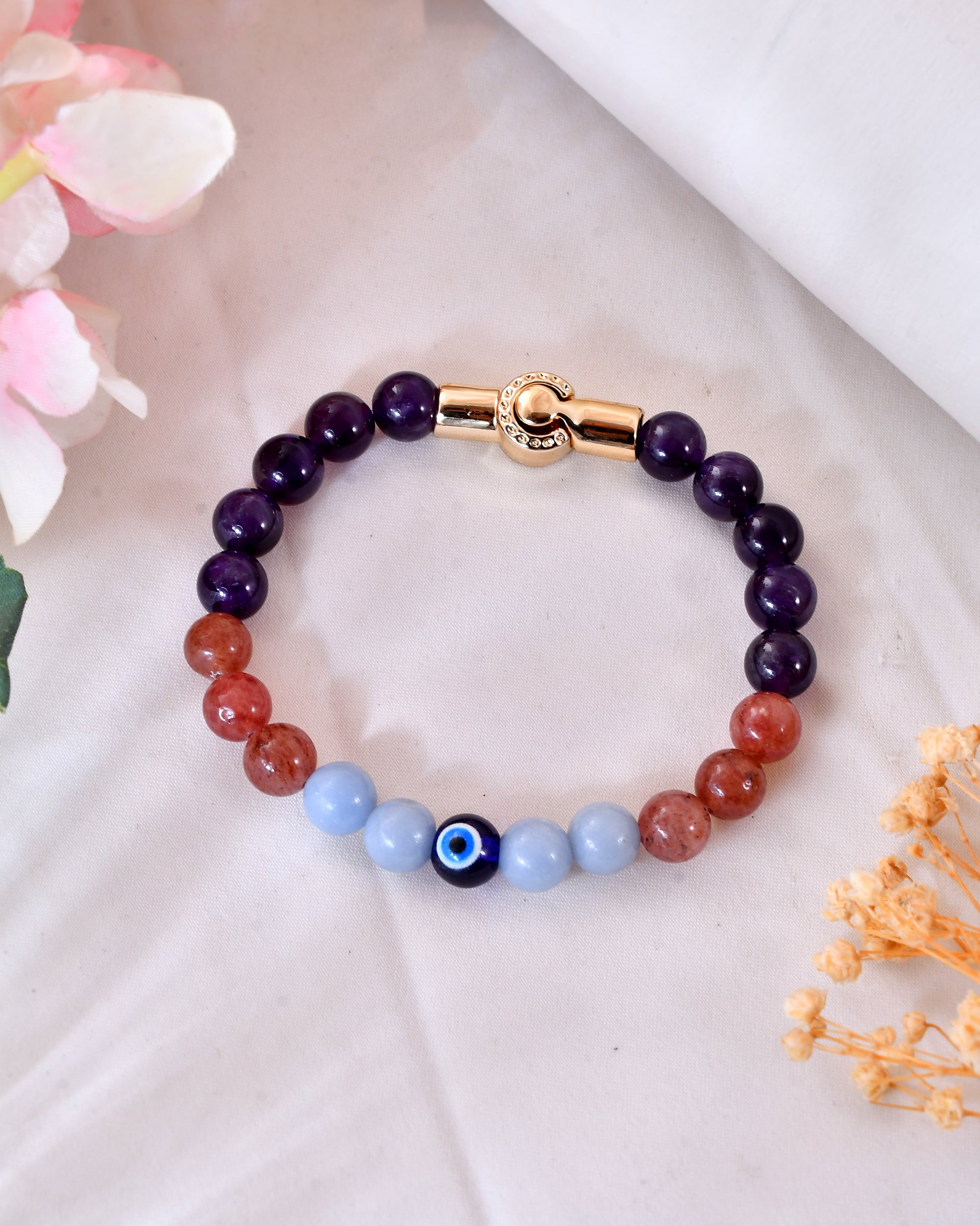 Aura Shield Bracelet With Magnet Lock