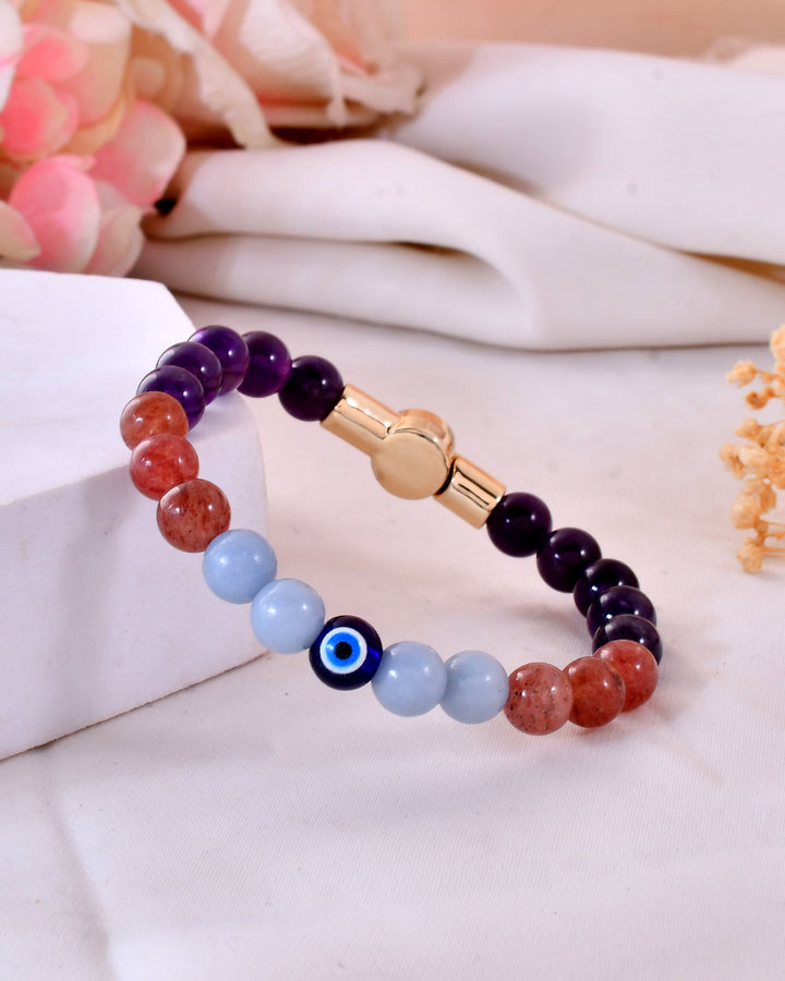 Aura Shield Bracelet With Magnet Lock
