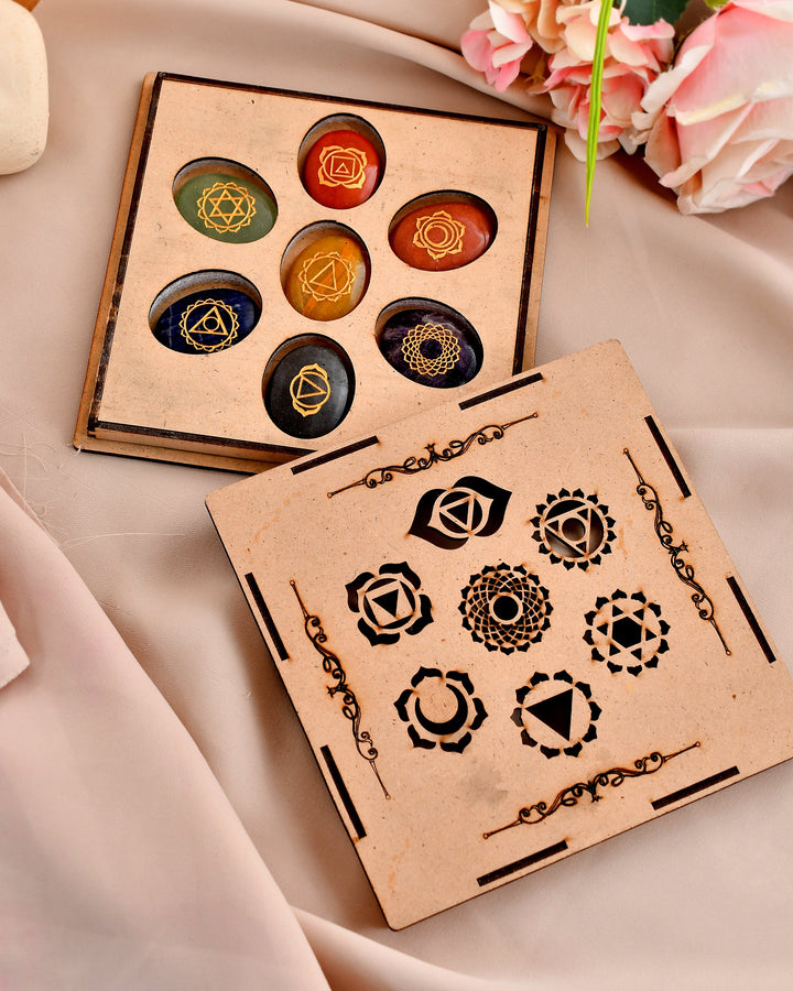 7 Chakra Healing Stone Set