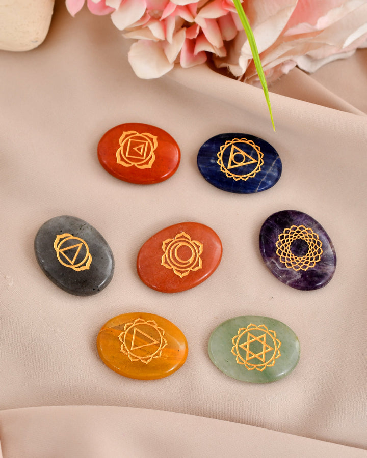 7 Chakra Healing Stone Set
