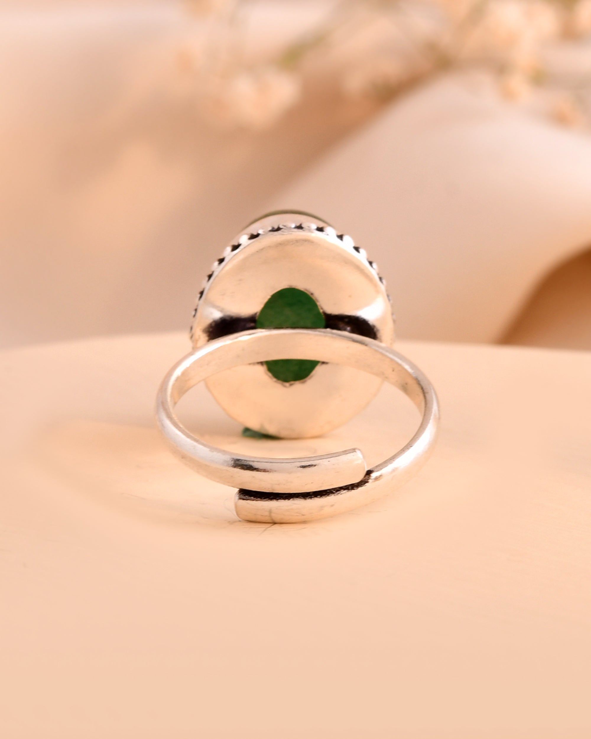 NATURAL JADE  RING