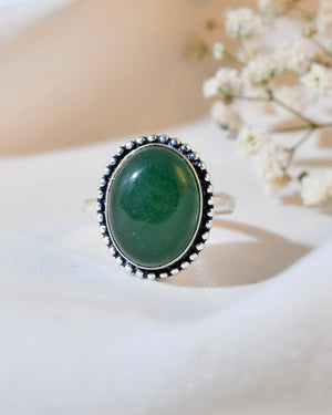 NATURAL JADE  RING