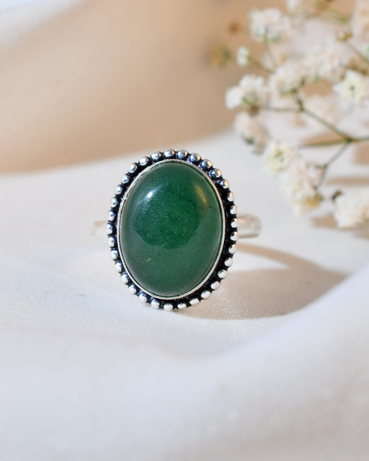 NATURAL JADE  RING