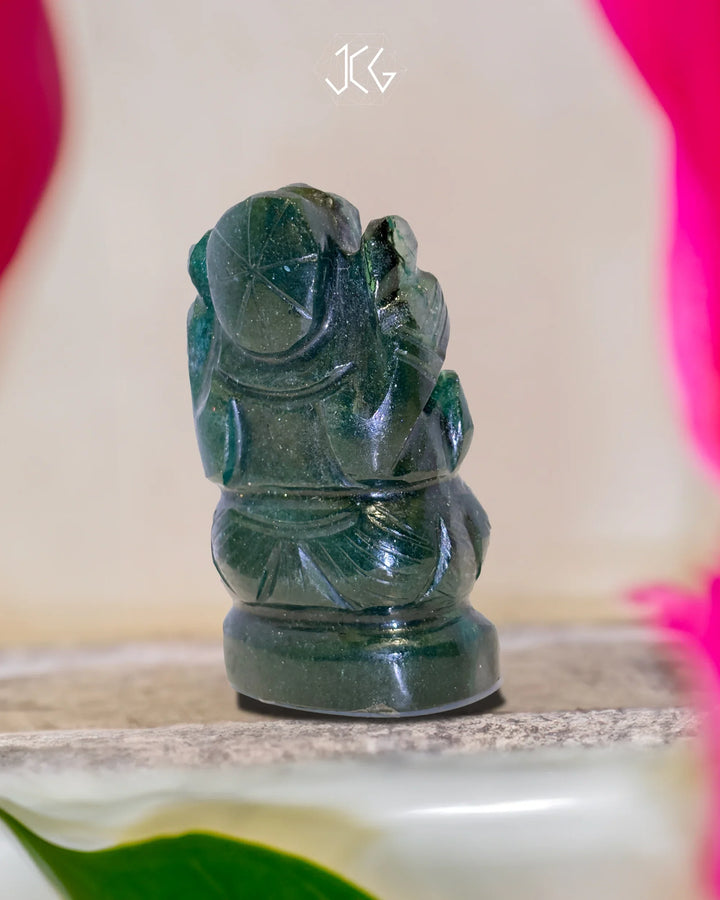 Green Jade Ganesha