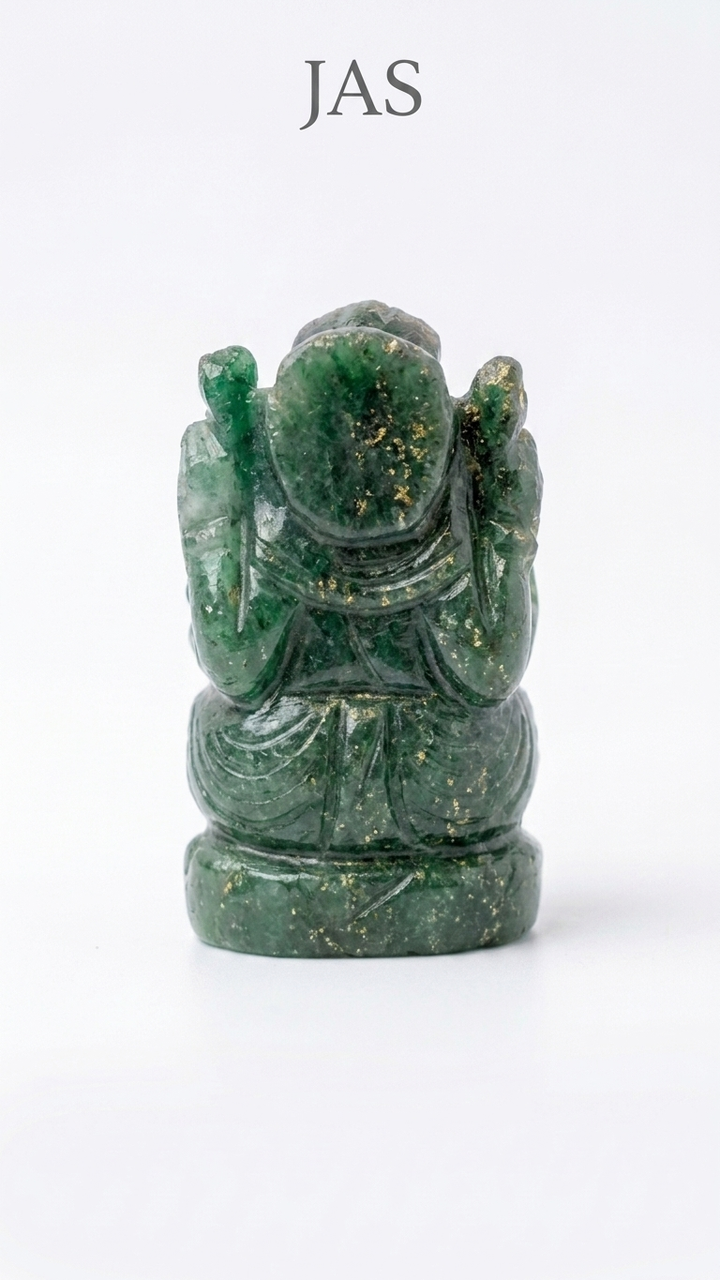 Green Jade Ganesha