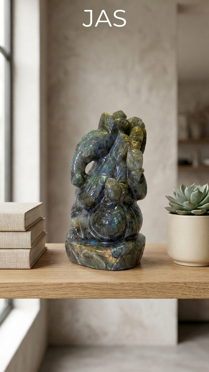 Labradorite Ganesha