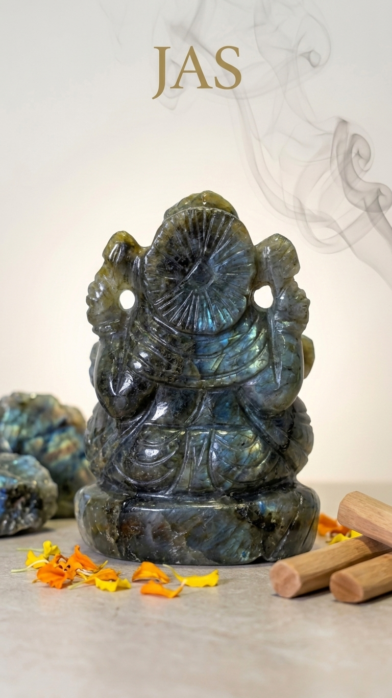 Labradorite Ganesha
