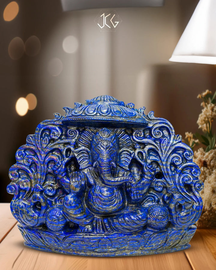 Lapis Ganesha Large