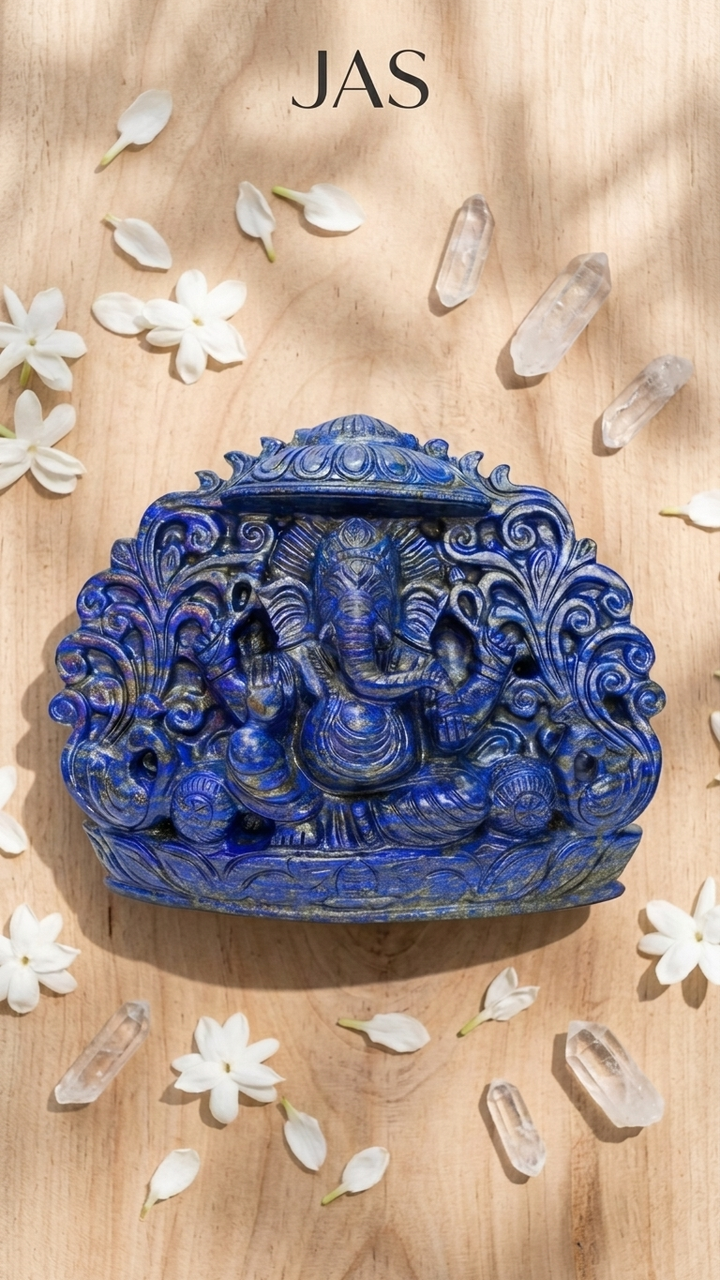 Lapis Ganesha Large