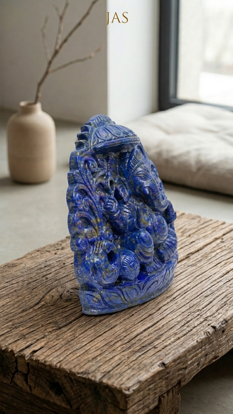 Lapis Ganesha Large