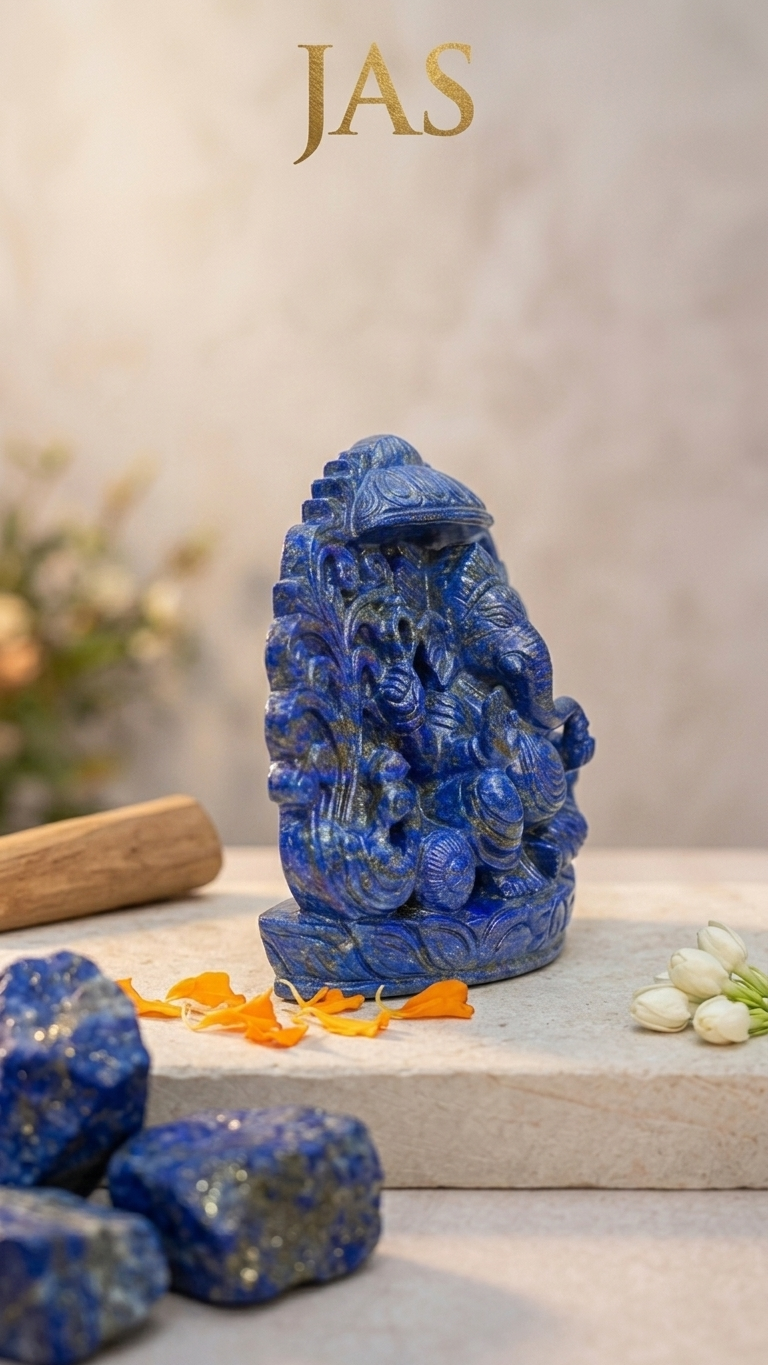 Lapis Ganesha Large