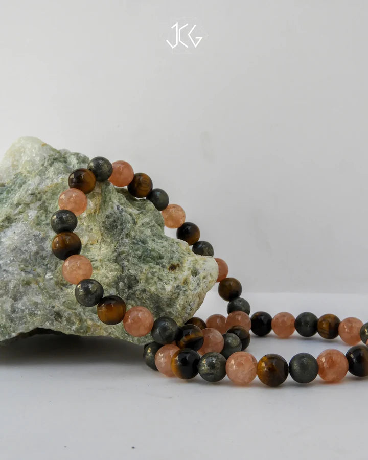 Leo (Singha) Zodiac Sign Bracelet 8mm