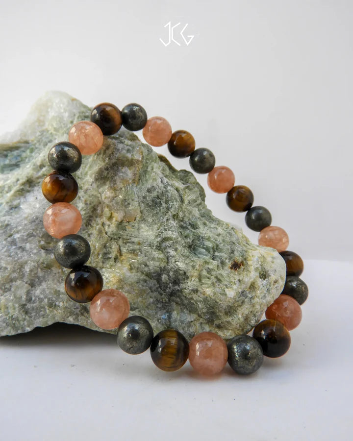 Leo (Singha) Zodiac Sign Bracelet 8mm