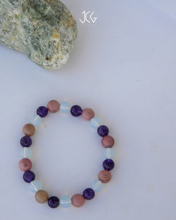 Libra (Tula) Zodiac Sign Bracelet 8mm