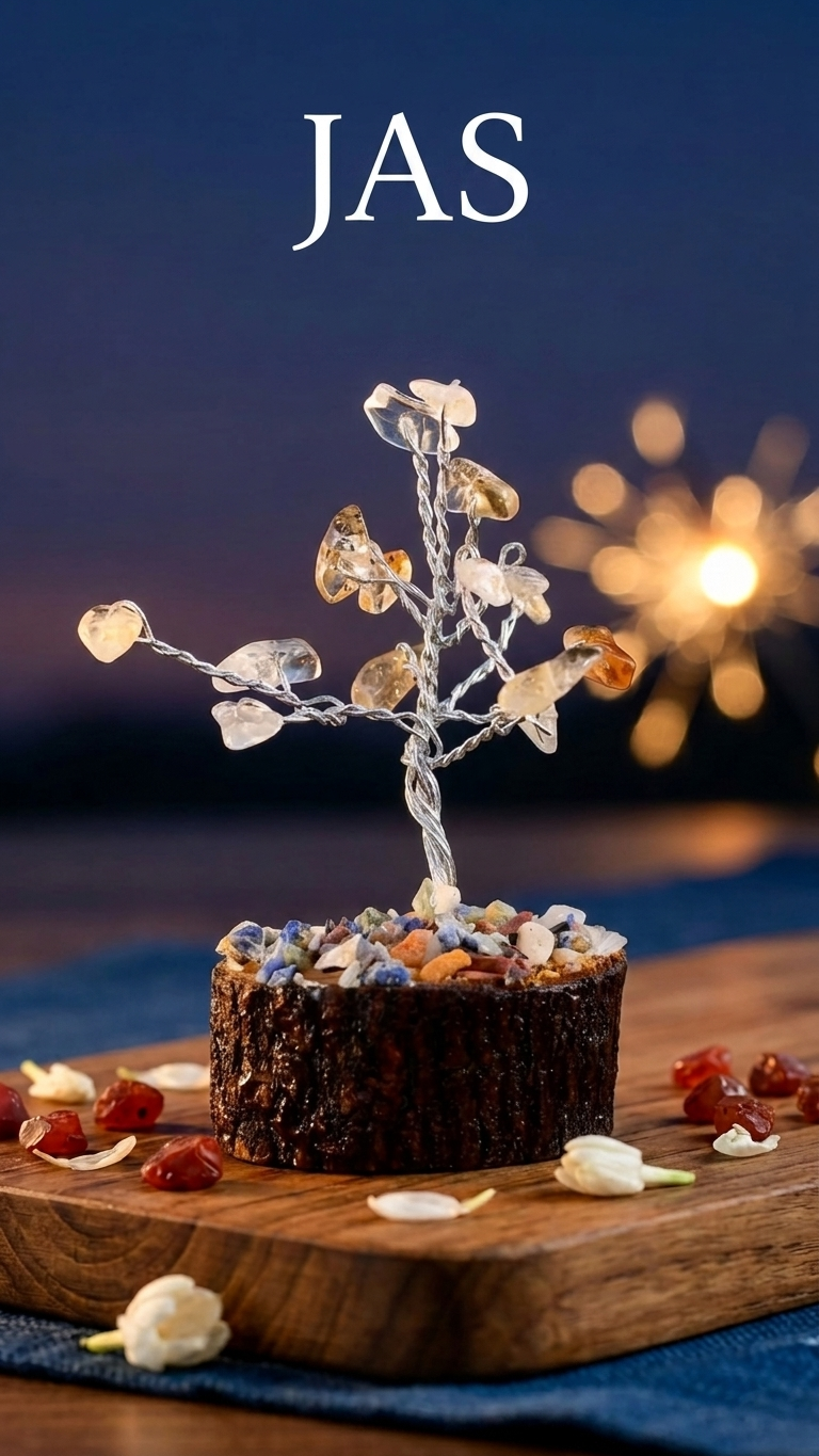 MINI CITRINE CRYSTAL TREE