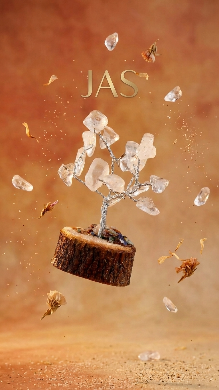 MINI CLEAR QUARTZ CRYSTAL TREE