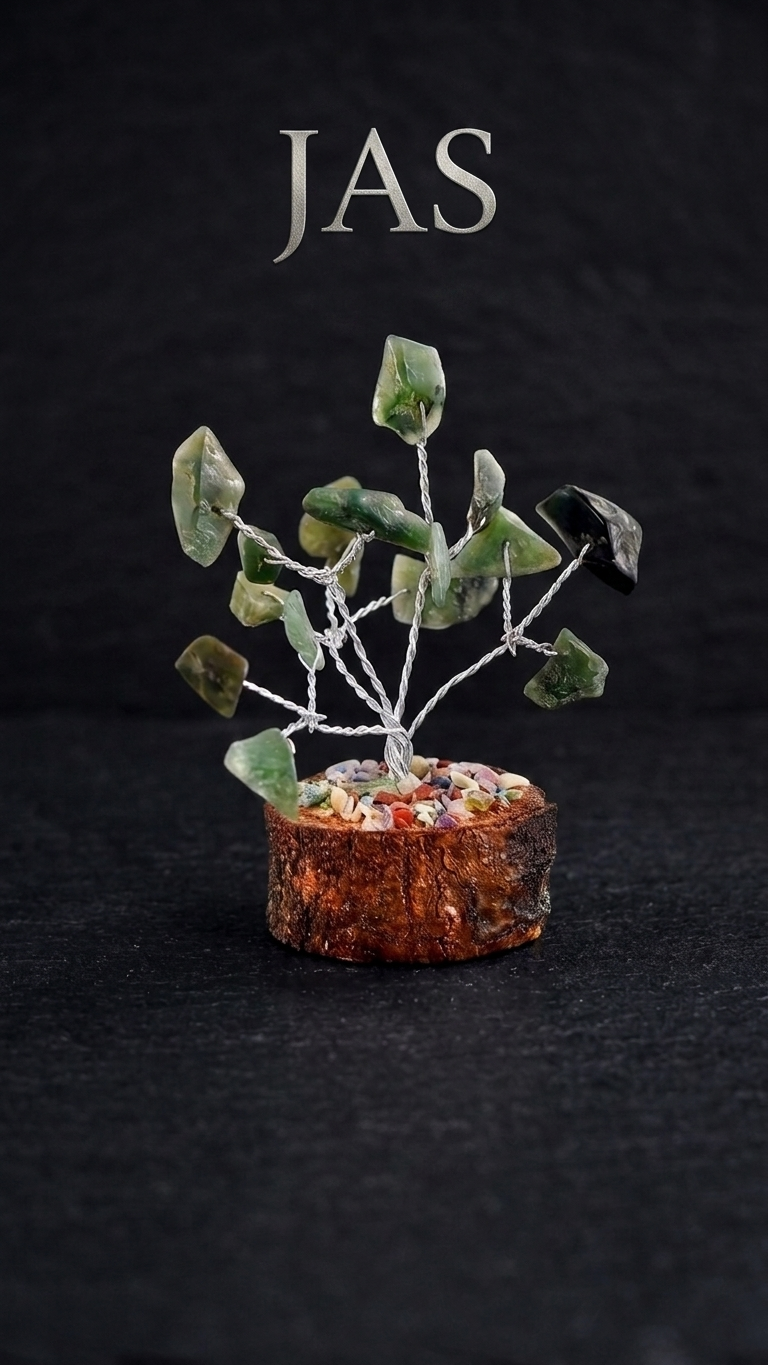MINI JADE CRYSTAL TREE