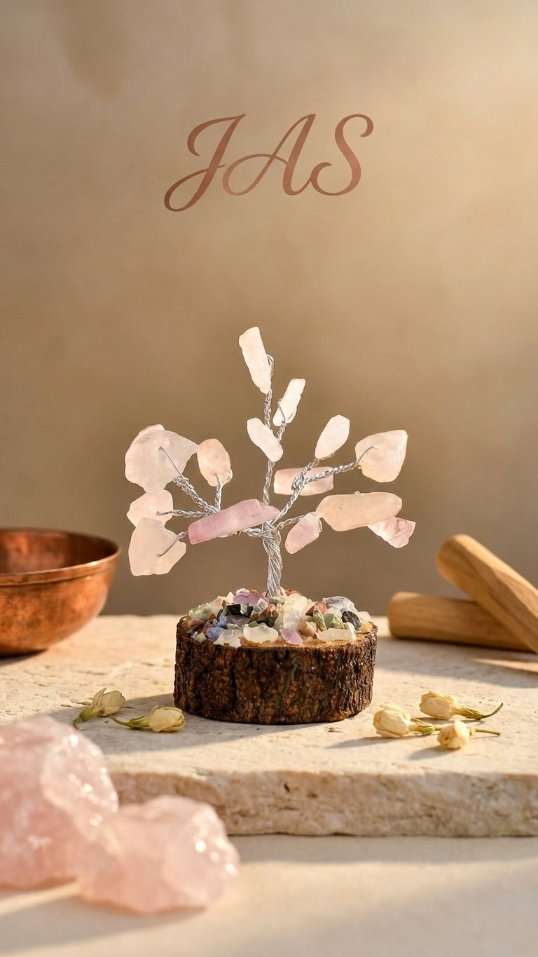 MINI ROSE CRYSTAL TREE