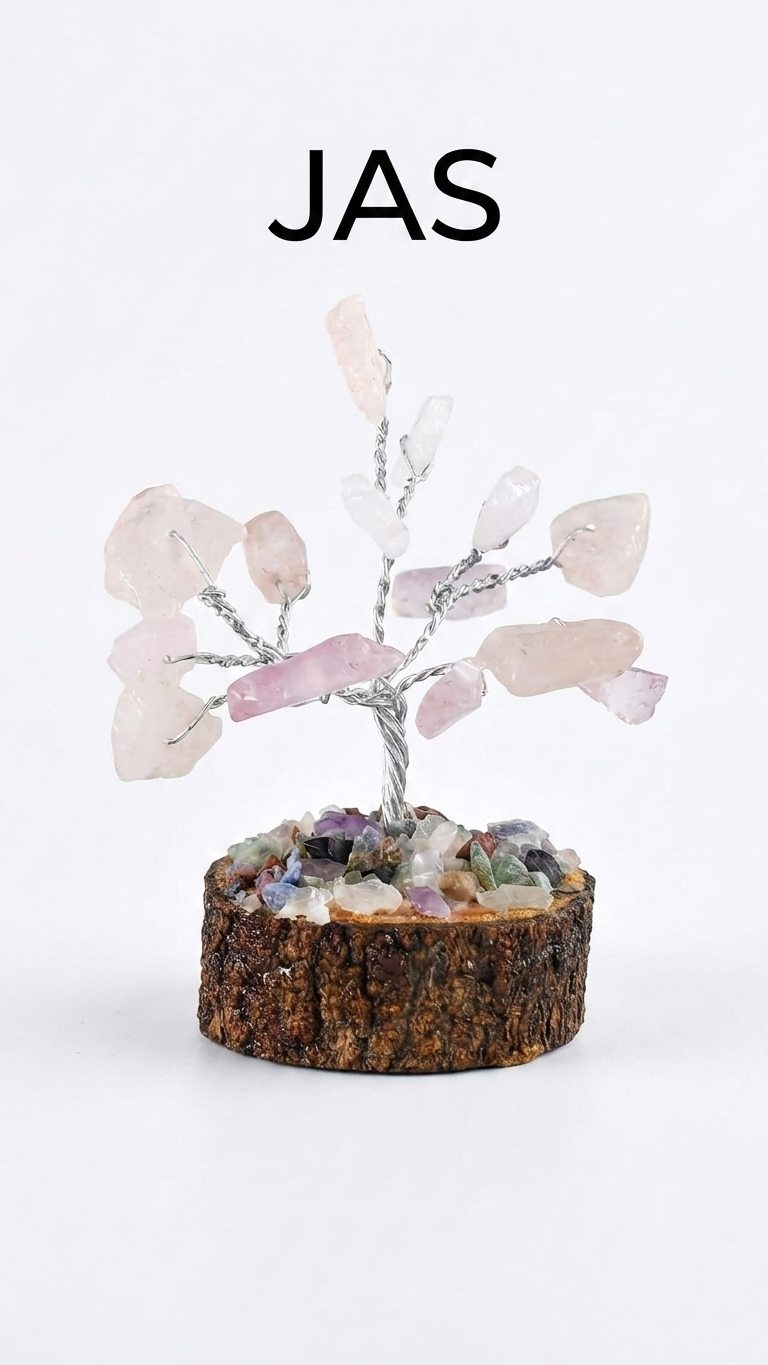 MINI ROSE CRYSTAL TREE